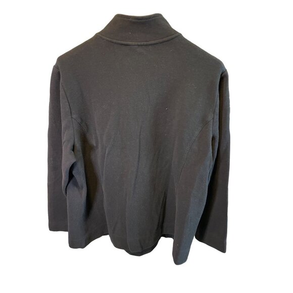 Karen Scott Sport Black Mock Neck Long Sleeve Pullover Shirt Sz 2X - Picture 2 of 9